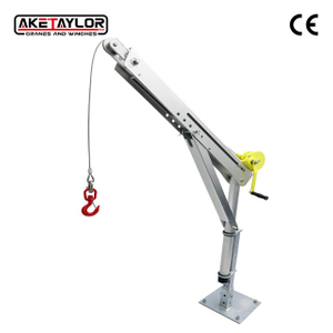  Anti-corrosion Davit Crane with Galvanized Base